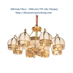 Đèn chùm nến đồng cao cấp NC2211/8
