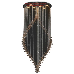 Đèn thả Pha Lê xoắn NC45012