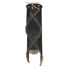 Đèn thả Pha Lê xoắn NC6009