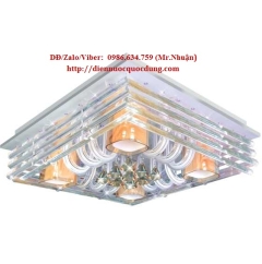 Đèn mâm vuông LED áp trần NC7159 MP3 LED