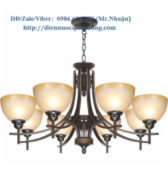  Đèn chùm xi đồng cổ điển NC8041/8