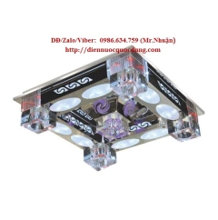 Đèn mâm vuông LED áp trần NC8076 LED