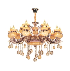 Đèn chùm nến đá tự nhiên NC88008/10+5  LED  