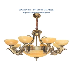 Đèn chùm nến đồng cao cấp NC88018/8