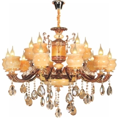 Đèn chùm nến đá tự nhiên  NC9922/10+5 LED 