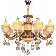 Đèn chùm nến đá tự nhiên  NC9922/8 LED  