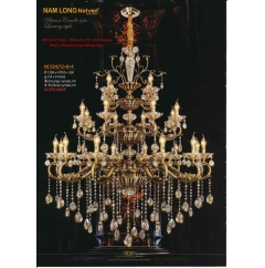 Đèn chùm Atimon cao cấp NC024/12+8+4