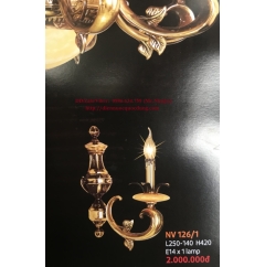 Đèn vách đồng NV126/1