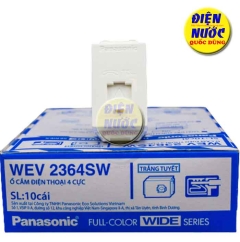 Ổ cắm điện thoại Panasonic WEV2364SW