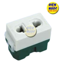Ổ cắm Panasonic đơn không màn che WEV1090SW WIDE