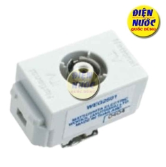 Ổ cắm anten tivi Panasonic WEV2501SW dòng Wide màu trắng