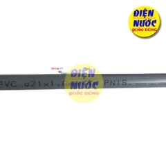Ống nhựa bình minh phi 21x1.6mm