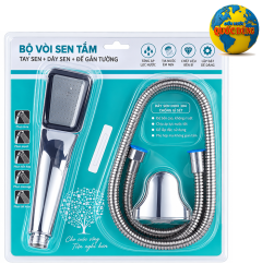 Bộ Tay Sen Tắm Tăng Áp Xi