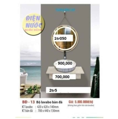 Bộ Lavabo bàn đá giá rẽ TpHCM