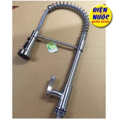 Vòi Rửa Chén Bát Lò Xo Nước Lạnh Cao Cấp