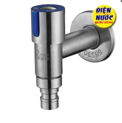 Vòi nước gắn tường inox 304 dùng cho máy giặt