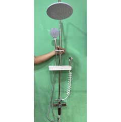  Bộ sen cây tắm đứng nóng lạnh xi bóng