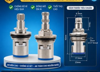 Ruột Vòi Nước Inox 304 Chính Hãng Chống Rò Rỉ Giá Tốt