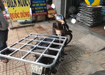 Baga Xe Future: Giá Chở Hàng Cỡ Lớn 68x72cm, Chịu Tải 200kg Siêu Bền