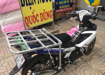 CÁNG SAU CHỞ ĐỒ/ BAGA THỒ HÀNG XE MÁY YAMAHA EXCITER: GIẢI PHÁP CHỞ HÀNG NẶNG TẢI TRỌNG 250KG, SIÊU BỀN BỈ