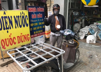 Baga Chở Hàng Xe Tay Ga HONDA VISION Siêu Bền | Tải Trọng 250kg