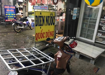 BAGA Chở Hàng Xe Tay Ga LUVIAS: Khung Thép Chịu Tải 250kg - Mẫu 68x72cm Chính Hãng Quốc Dũng