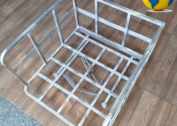 GIÁ CHỞ HÀNG XE MÁY ĐA NĂNG LOẠI LỚN CÓ KHUNG CHỐNG ĐỔ