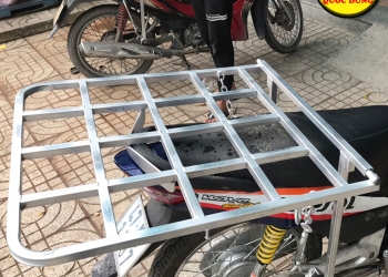 Cảng Sau Xe Wave 110: Giá Chở Hàng Cỡ Lớn 68x72cm Chịu Tải 200kg