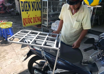 Giá Đèo Hàng Xe Máy HONDA FUTURE 50x72cm: Giải Pháp Chuyên Chở Hàng Nặng Bền Bỉ Số 1