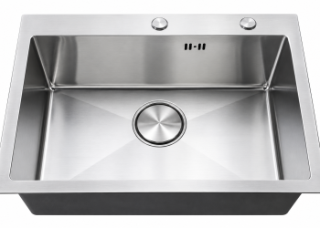 Chậu Rửa Chén 1 Hộc Lớn 68x45cm (680x450mm) Inox SUS 304