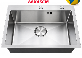 Chậu Rửa Chén 1 Hộc Inox SUS 304 – Giá Tốt, Bền Đẹp