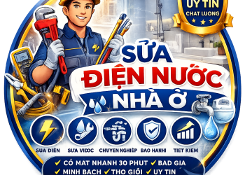 Sửa Điện Nước Nhà Ở TPHCM Uy Tín, Giá Tốt, Có Mặt Nhanh