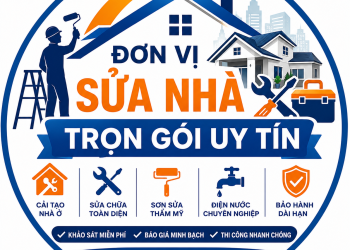 Đơn Vị Sửa Nhà Trọn Gói Uy Tín TPHCM, Báo Giá Minh Bạch