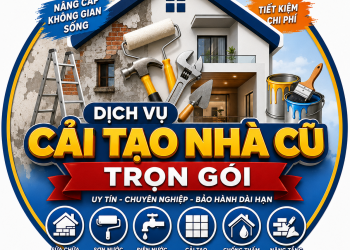 Cải Tạo Nhà Cũ TPHCM Uy Tín, Tiết Kiệm Chi Phí