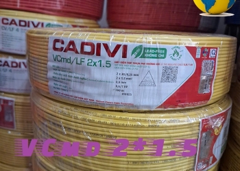 Cáp Điện Dân Dụng Cadivi VCmD – Báo Giá, Thông Số & Ứng Dụng Đầy Đủ