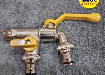 Vòi Nước Đôi Tiện Lợi Cho Nhà Bếp Và Phòng Tắm – Chống Rỉ, Bền, Giá Tốt