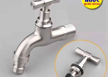 Vòi Chia Nước Máy Giặt Inox Chống Rỉ Giá Rẻ – Bền, Đẹp, Giao Nhanh TP.HCM