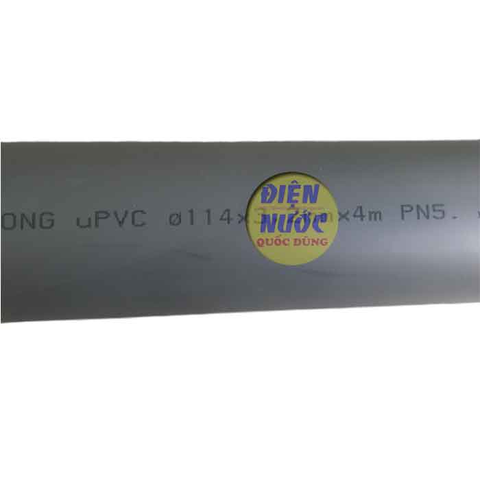 Ống nhựa uPVC 114 Bình Minh