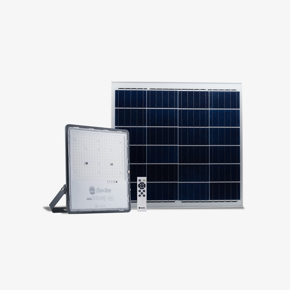 Đèn LED chiếu pha năng lượng mặt trời 500W Model: CP03.SL.RAD 500W.V2