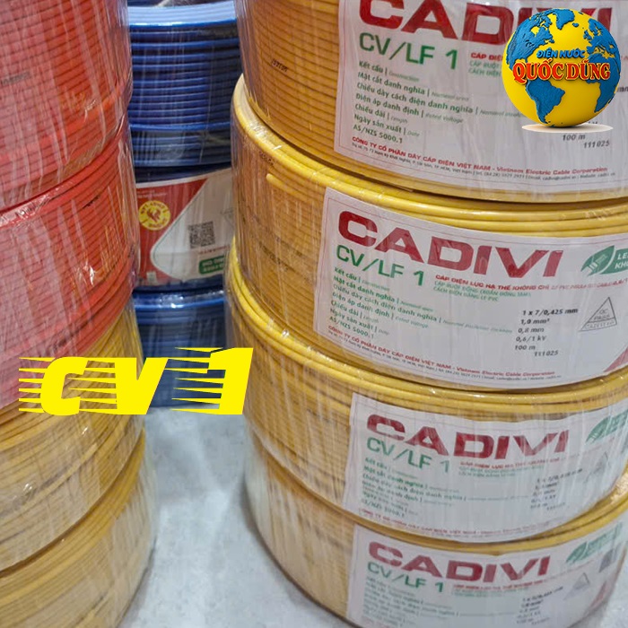 Giới thiệu về dây cáp điện Cadivi CV1