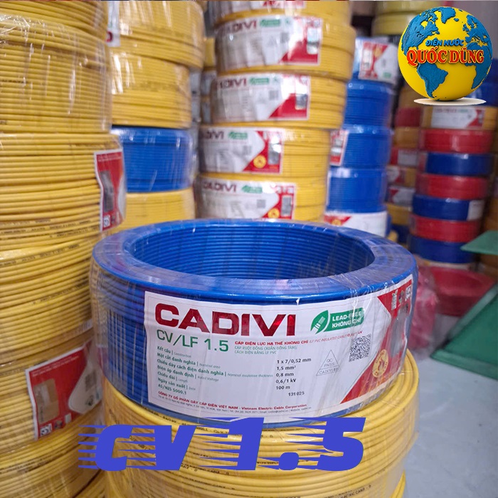 Dây điện Cadivi CV 1.5