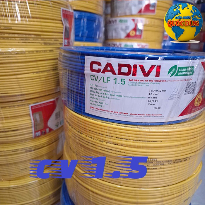 dây cáp điện Cadivi CV1.5