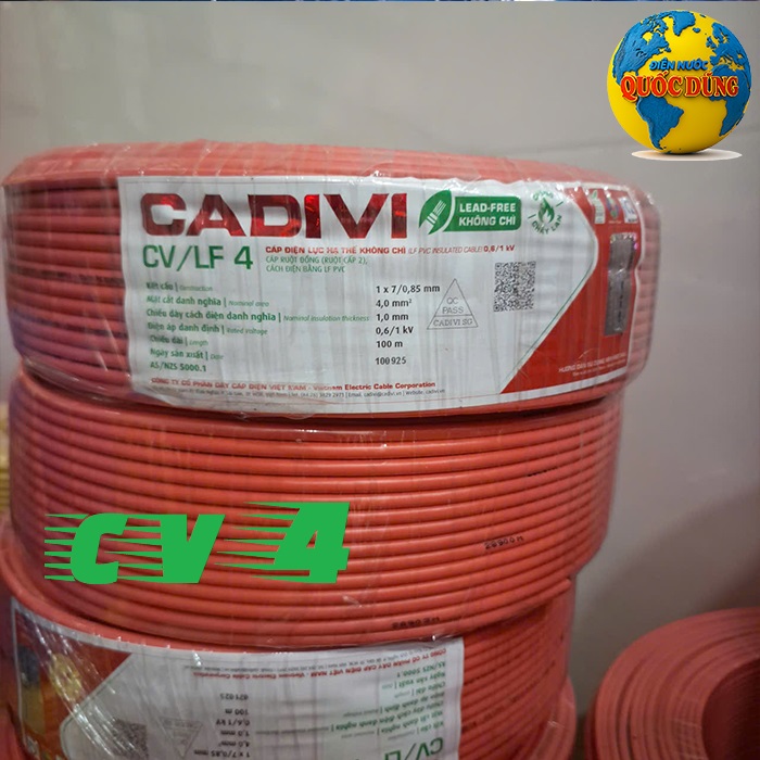 Dây cáp điện Cadivi CV4