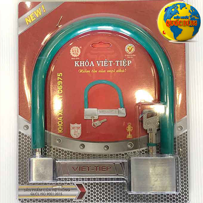 Khoá Xe Máy Chữ U Việt Tiệp DR 06975
