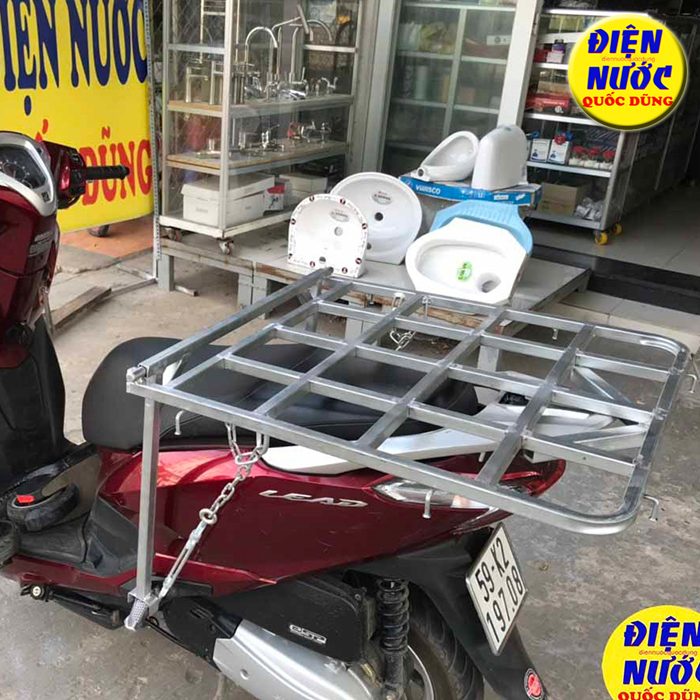 Baga chở hàng Honda Lead có các điểm nổi bậc