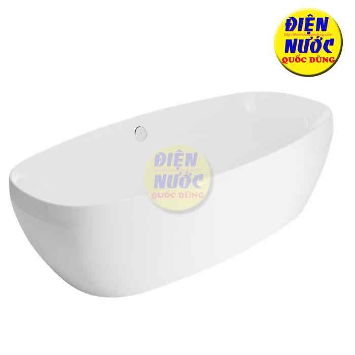 Bồn tắm acrylic đặt sàn lập thể inax BF-1858V 1.8m & vòi bồn tắm Inax BFV-656S