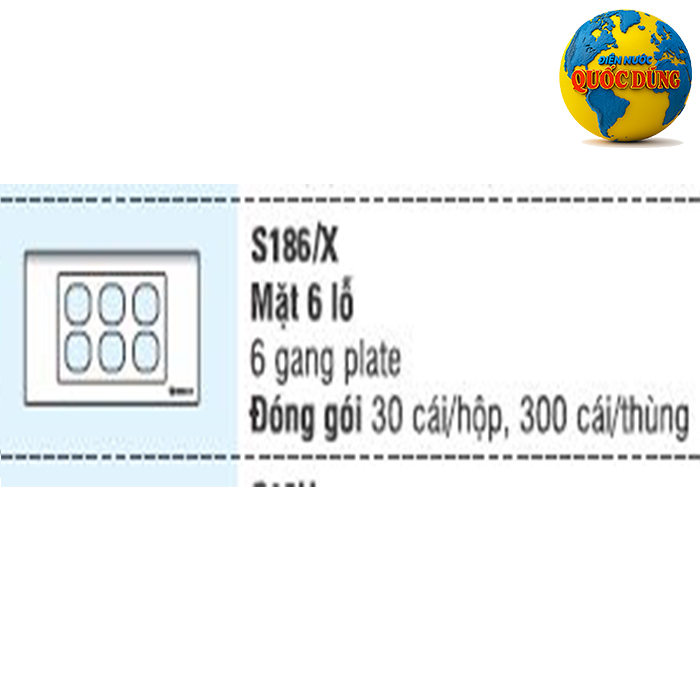 Thông số kỹ thuật ấn tượng của Mặt 6 lỗ Sino S186/X