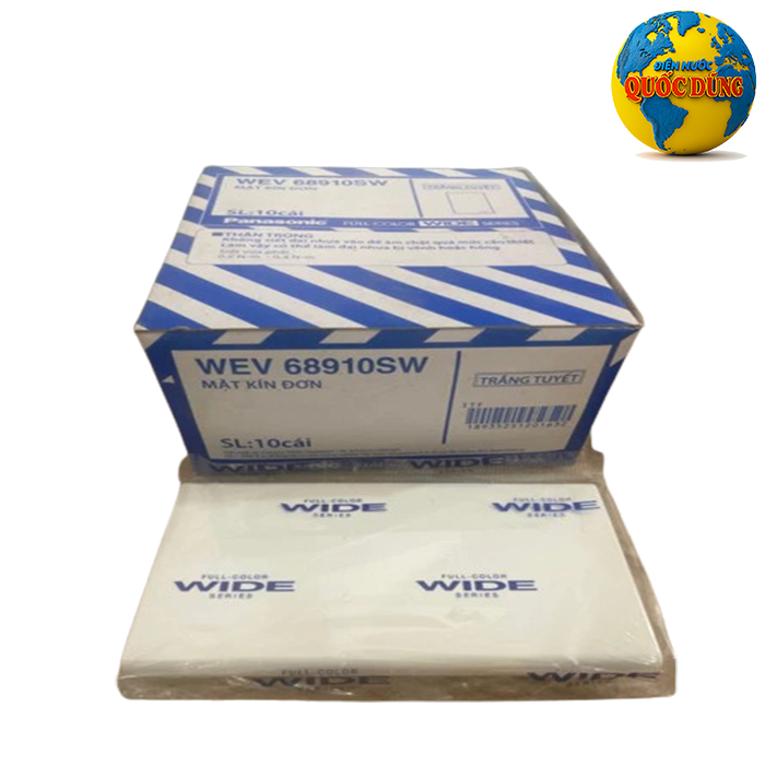 WEV68910SW (Mặt kín trơn - Single cover plate):