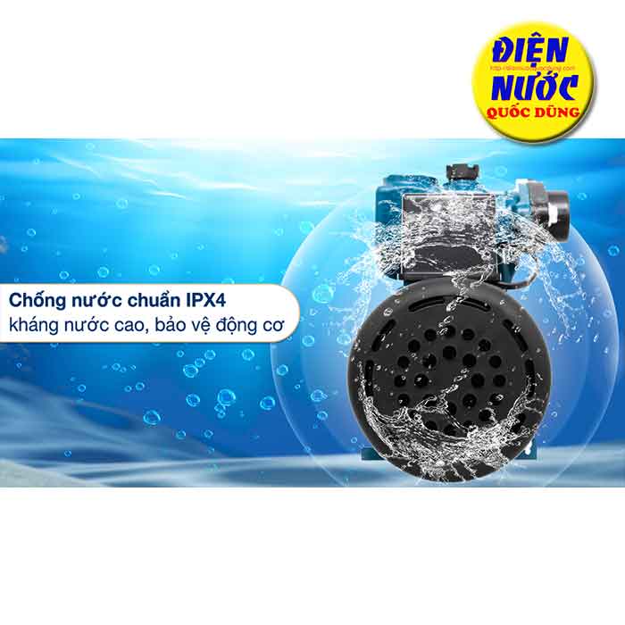 Bảo vệ tối ưu với chuẩn chống nước IPX4 và 2 lớp cách nhiệt đến 130⁰C