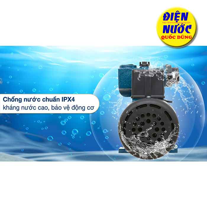 Chuẩn chống nước IPX4 và 2 lớp cách nhiệt đến 130⁰C bảo vệ tối ưu sản phẩm